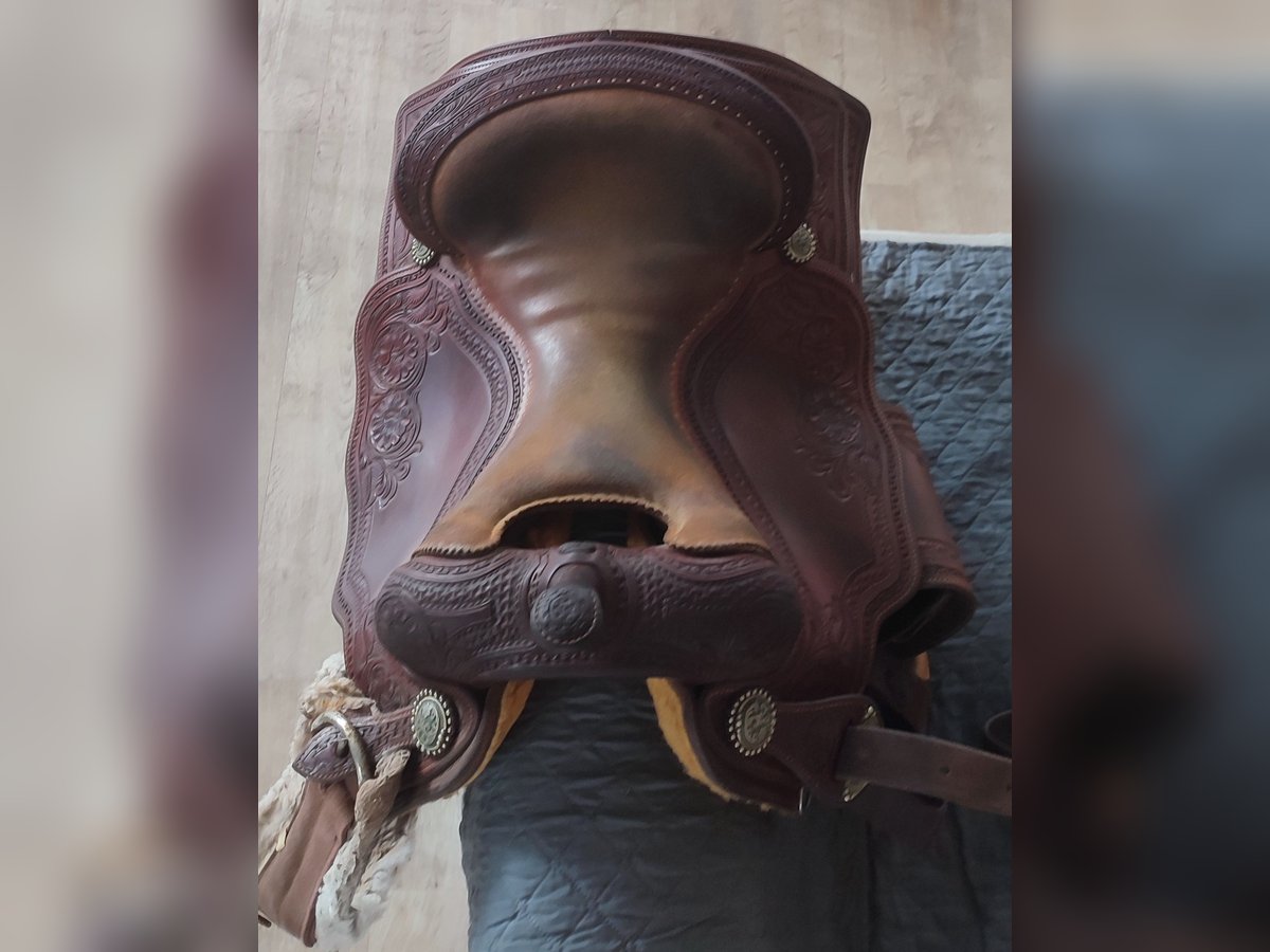 Selle western BOB'S JORDAN LARSON custom saddles 