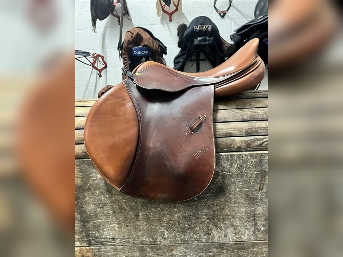 silla zaldi star marron
