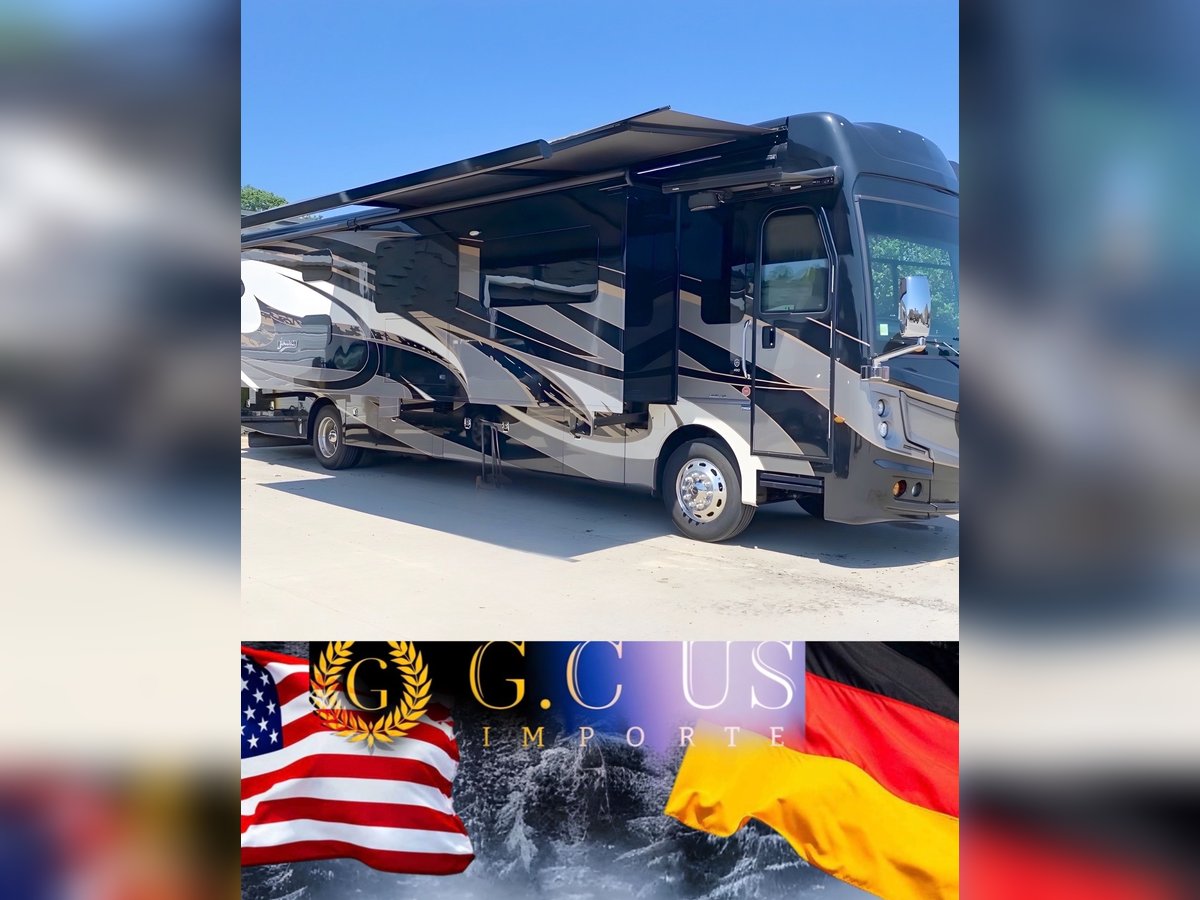 Wohnmobil mit Anhänger
