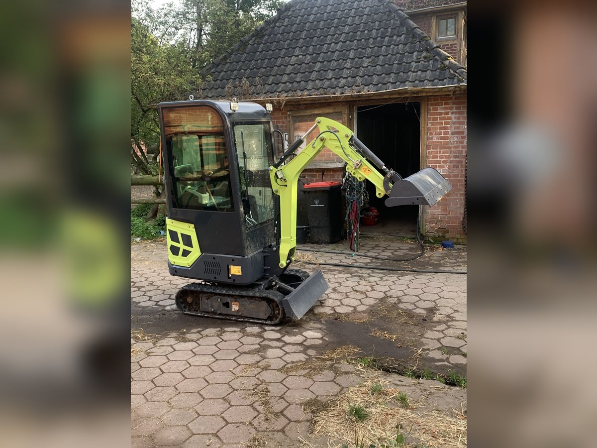 Minibagger. 1.5 T  Diesel nur 80 Stunden 