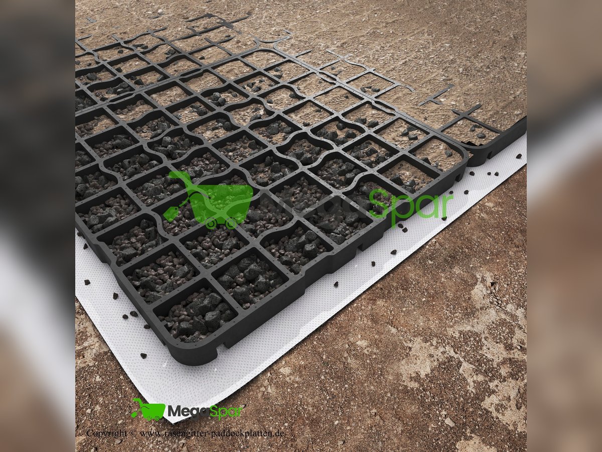 Rasengitter & Paddockplatten - Bodengitter und Paddockmatten für Reitplatz | Top Kiesgitter