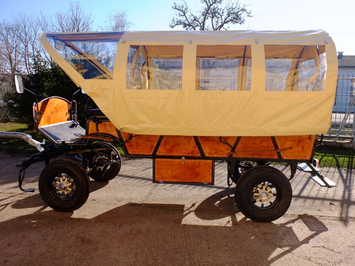 Planwagen,m.2,50m Sitzbänken!