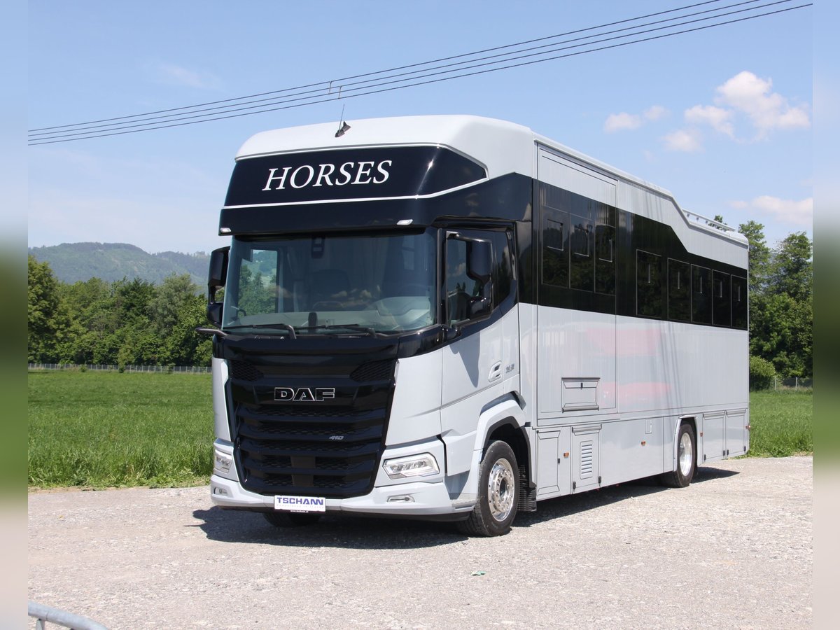 Pferdetransporter DAF XF410 Horsetruck Wohnmobil 