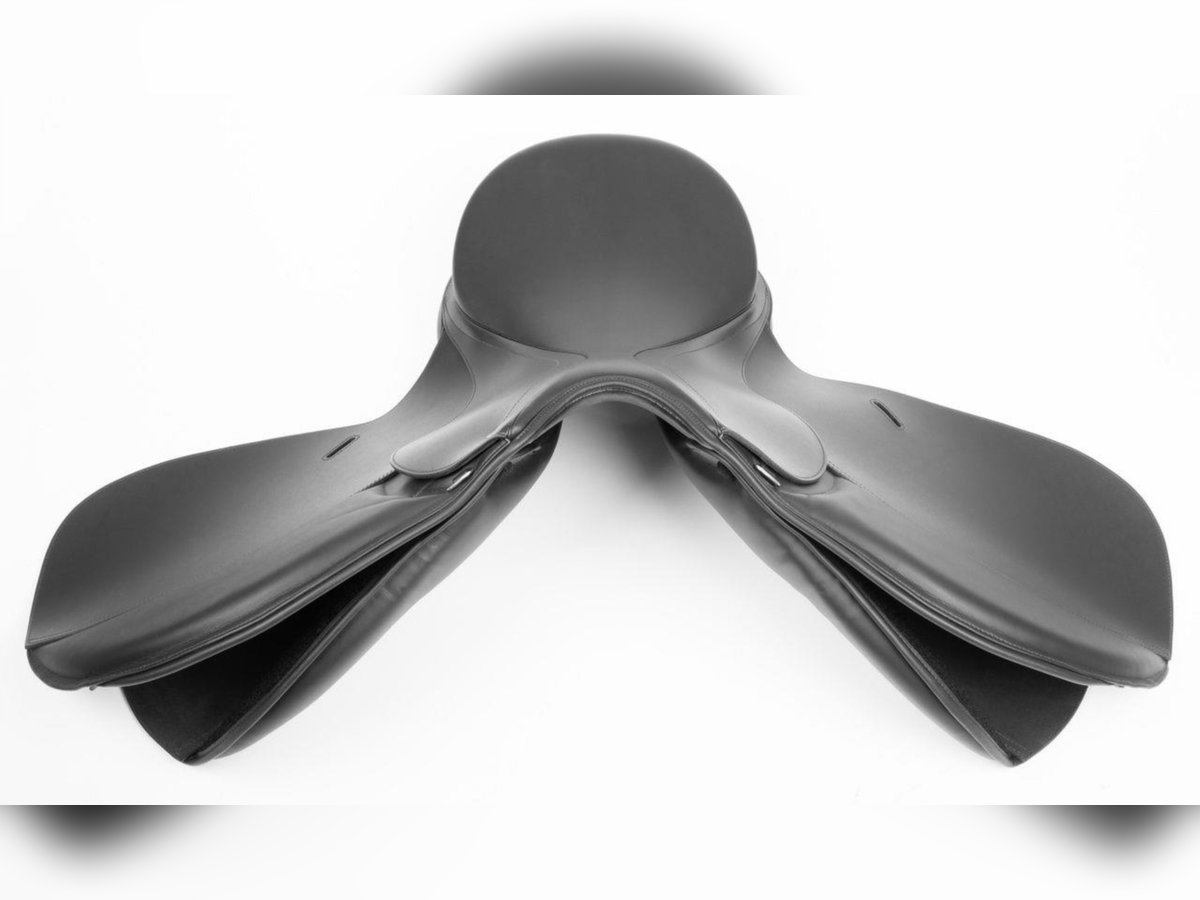 Tekna Maximus-Sattel smooth S Line, 2XW Kopfeisen mit Softsitz für eine ideale Sitzposition