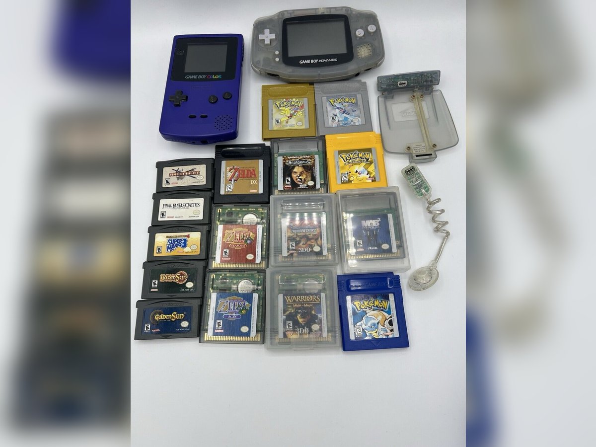 Nintendo Game Boy Advance Color System Spielepaket Pokemon Zelda Fire Emblem getestet
