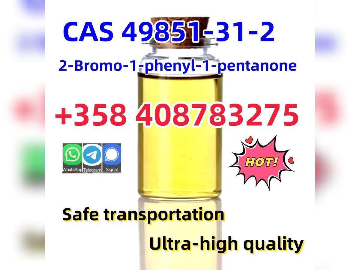 99% Purity 2-BroMovalerophenone CAS 49851-31-2 100% Pass Customs Door to Door   