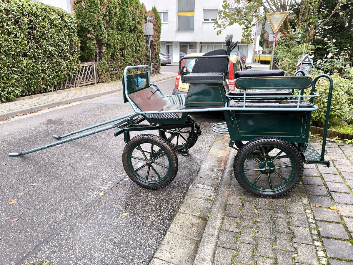 Schöne leichtläufige Kutsche
