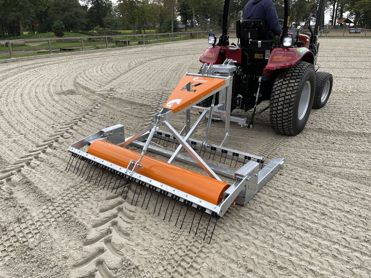C1 Rolar Reitbahnplaner | Reitplatzplaner in 200cm | NEU | Stahlwalze + stabile Konstruktion