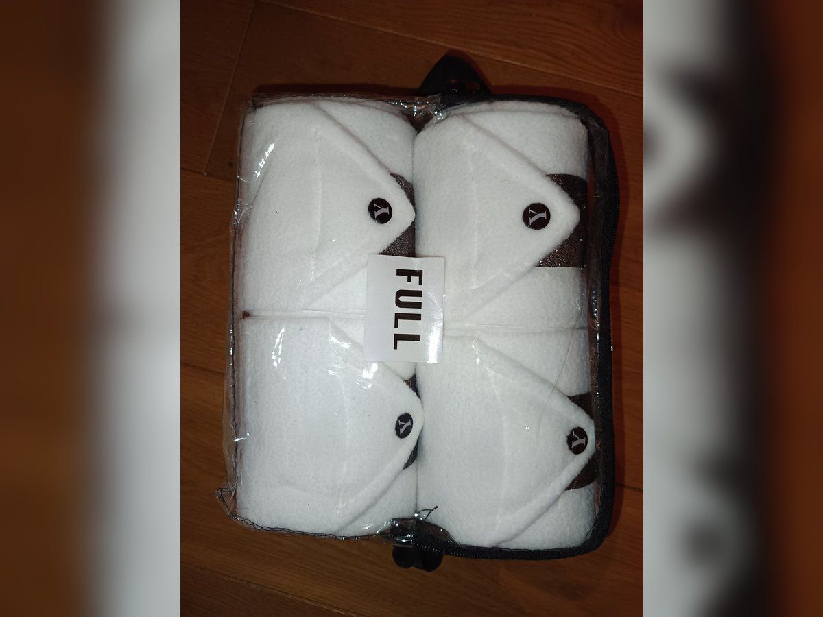 Bandagen weiß glitzer wb