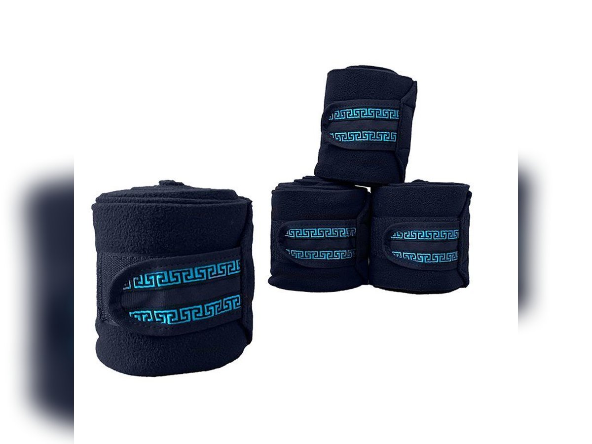 Fleecebandagen "Athene" nagelneu blau Fleecebandagen "Athene" nagelneu blau