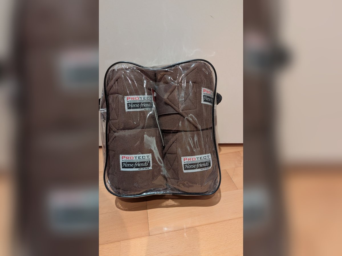 Fleecebandagen braun WB / full 