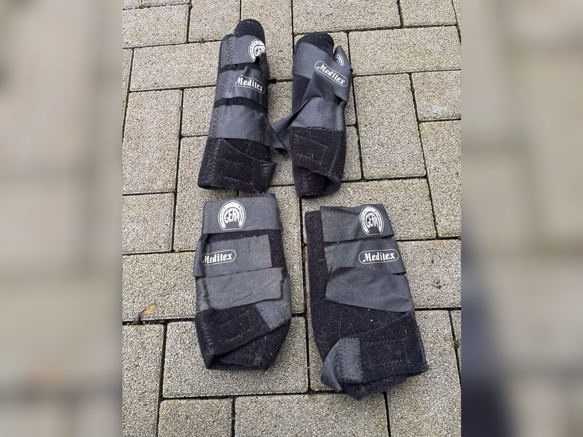 Gera Meditex Gamaschen schwarz 