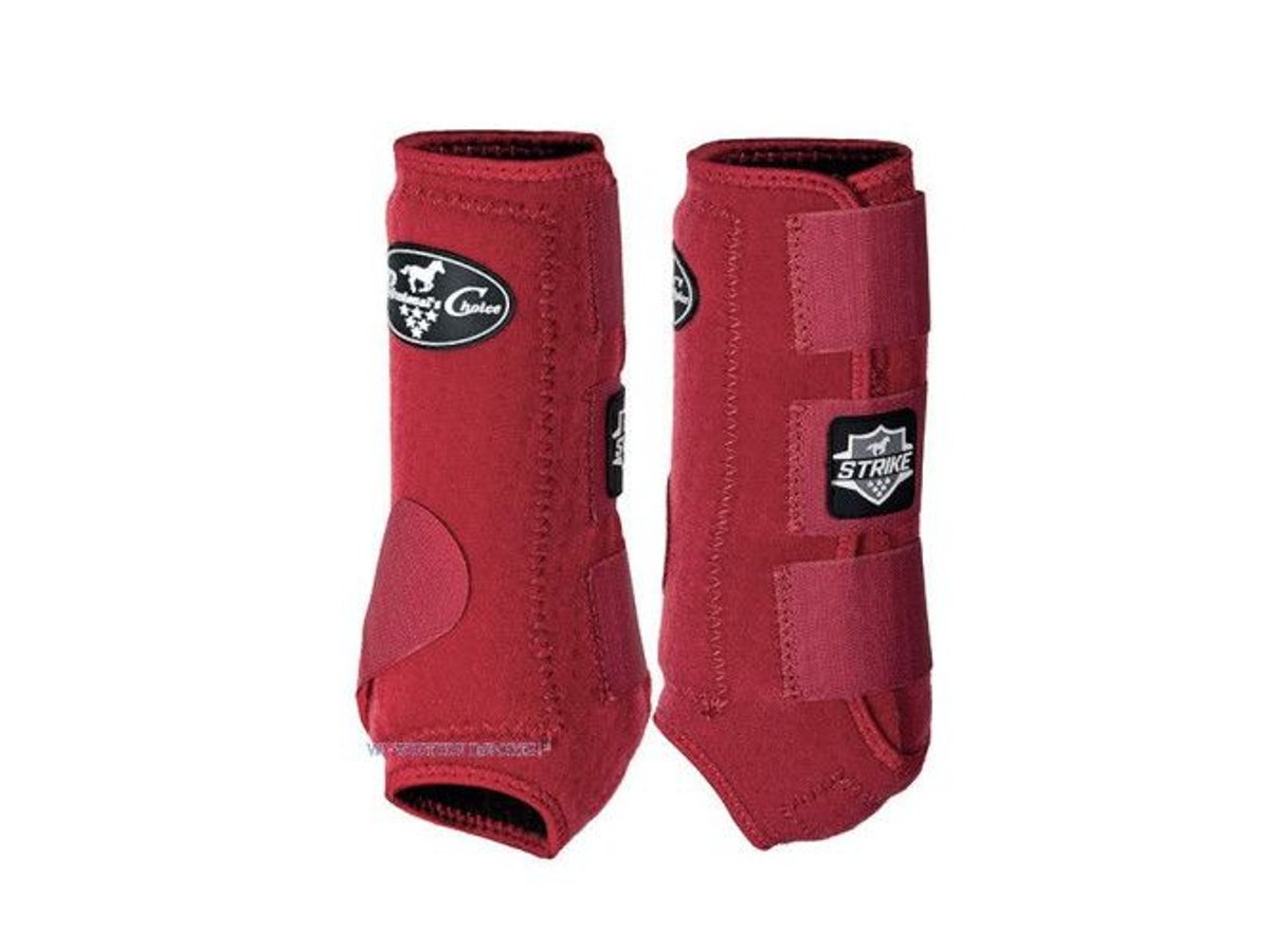 Professional’s Choice STRIKE Sports Medicine Boots FRONT CRIMSON UVP 209€