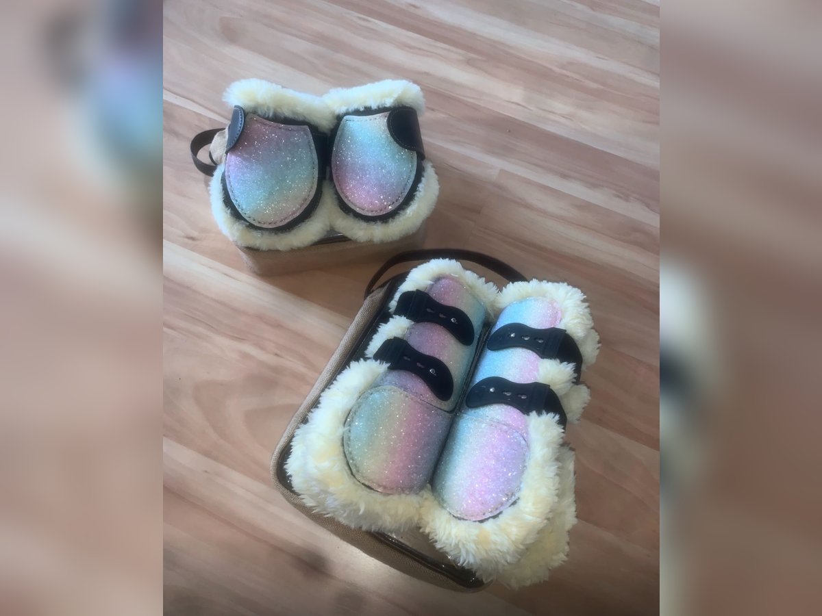 Regenbogen Gamaschen WB