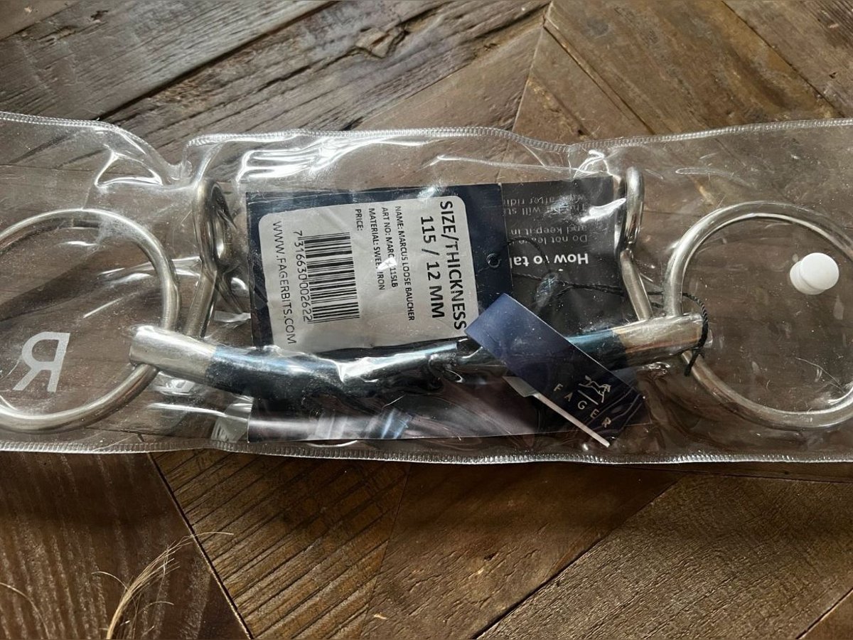 Fager Bit „Marcus“ 11,5cm breit, 12mm dick, neu & original verpackt!