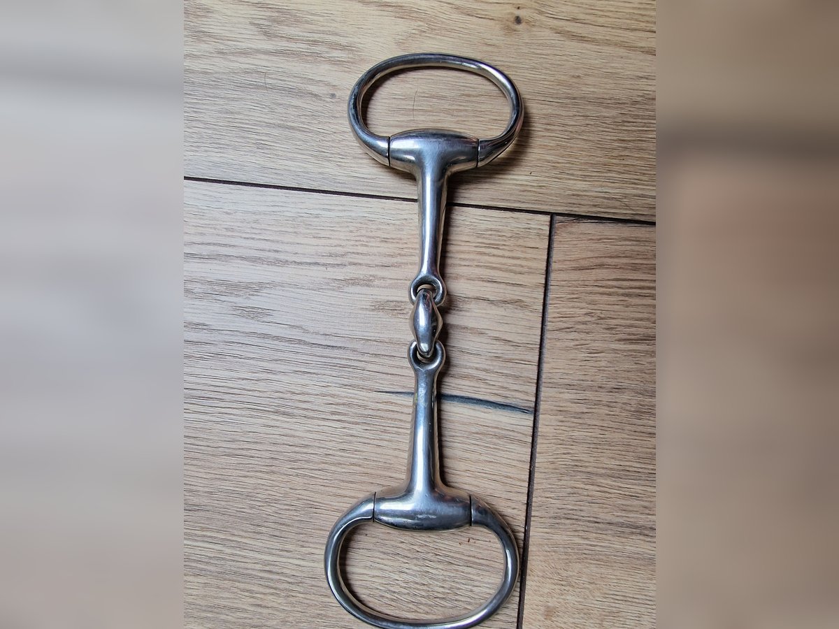 Olivenkopfgebiss doppelt gebrochen 14.5  Neu
