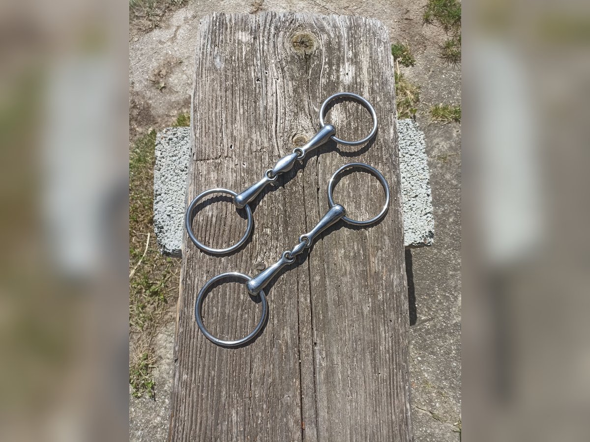 Wassertrense doppelt gebrochen, 12,5cm Wassertrense doppelt gebrochen, 12,5cm