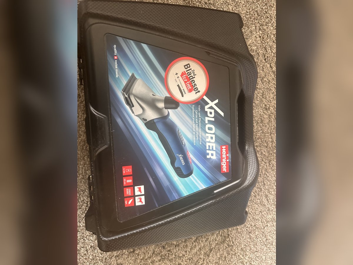 Schermaschine Heiniger Xplorer mit zwei Akkus 