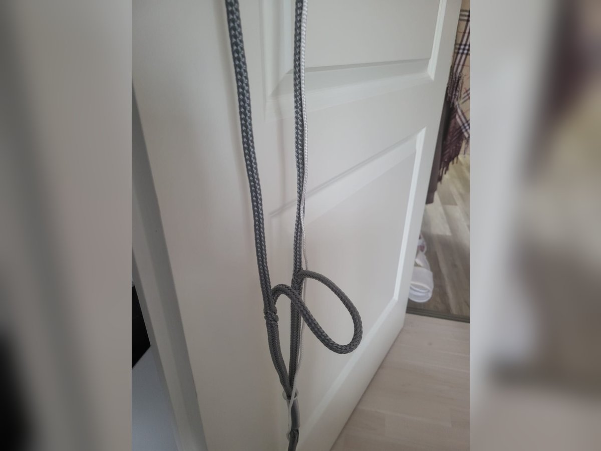 Knotenhalfter grau Gr. WB neu