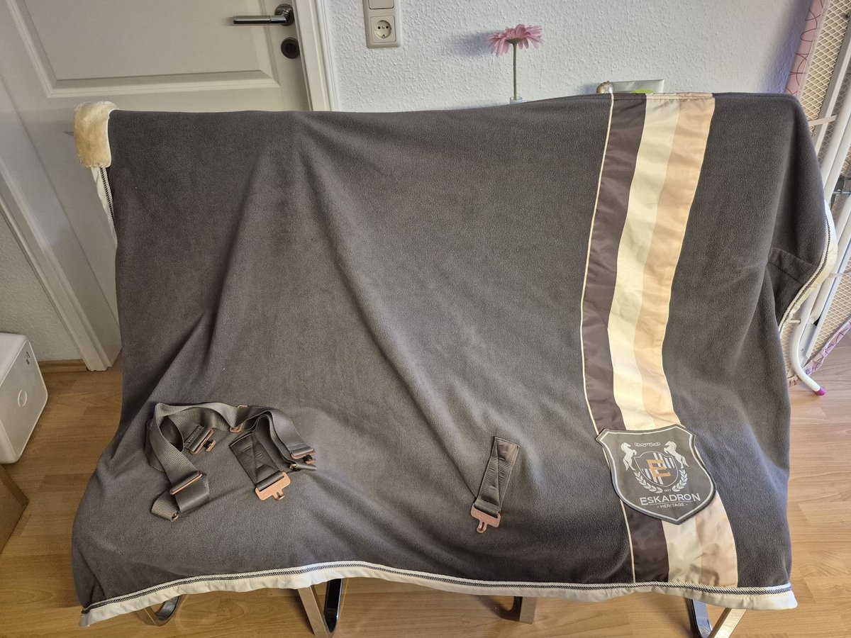 Eskadron Fleece Stripe basaltgrey L (145 cm)