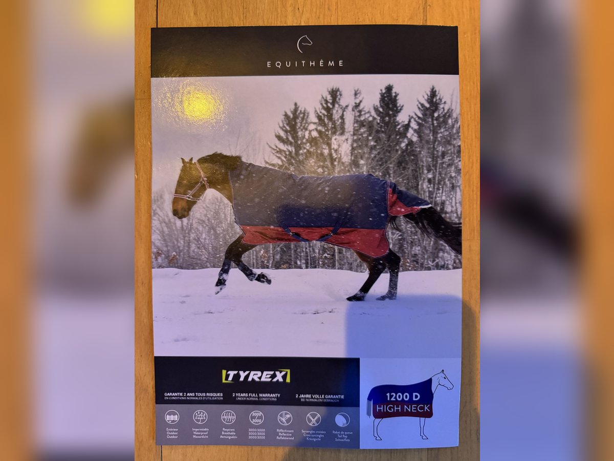 1200 D high neck Winterdecke Decke 150g 145 cm NEU tyrex