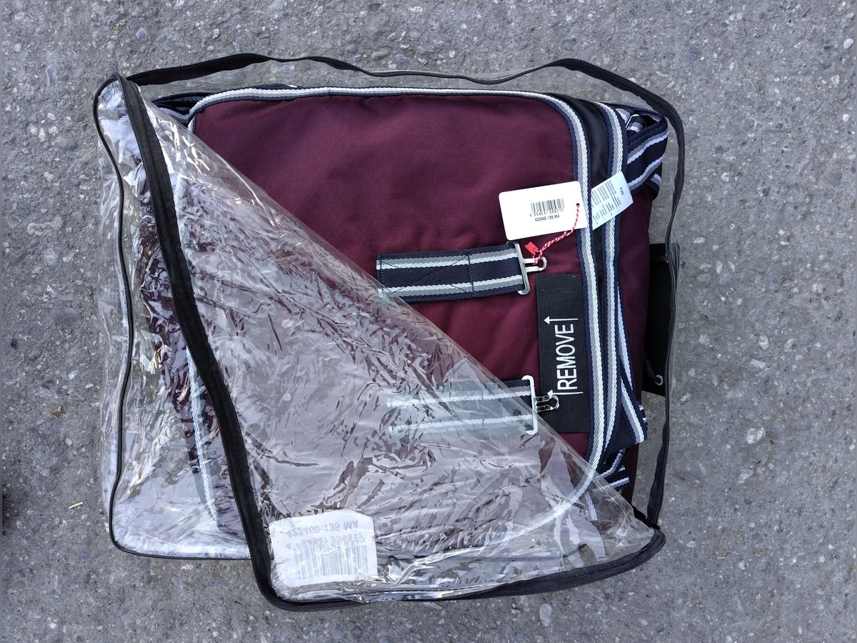 Pferde Winter- / Outdoordecke Kadir IV, 200g / 135cm (neu)