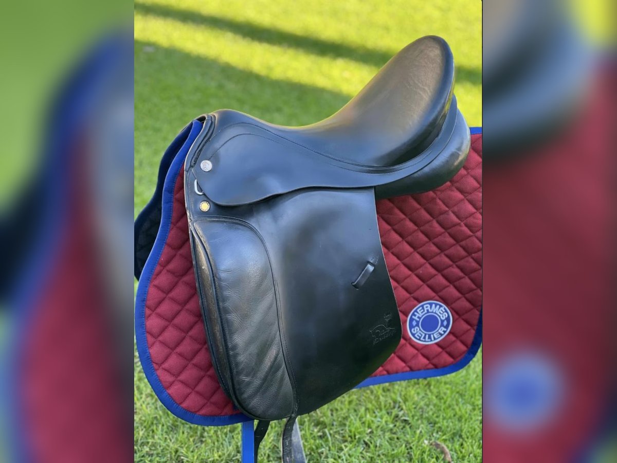 Dressursattel von Prestige - Top Dressage - Schwarz