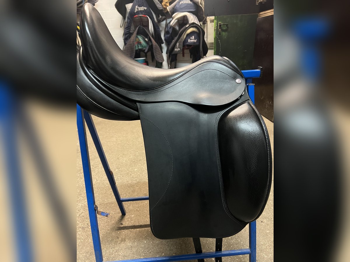Exklusiver Teilmaß Dressursattel 17,5" | Monoblatt | Hochwertiges Leder | Top Zustand!