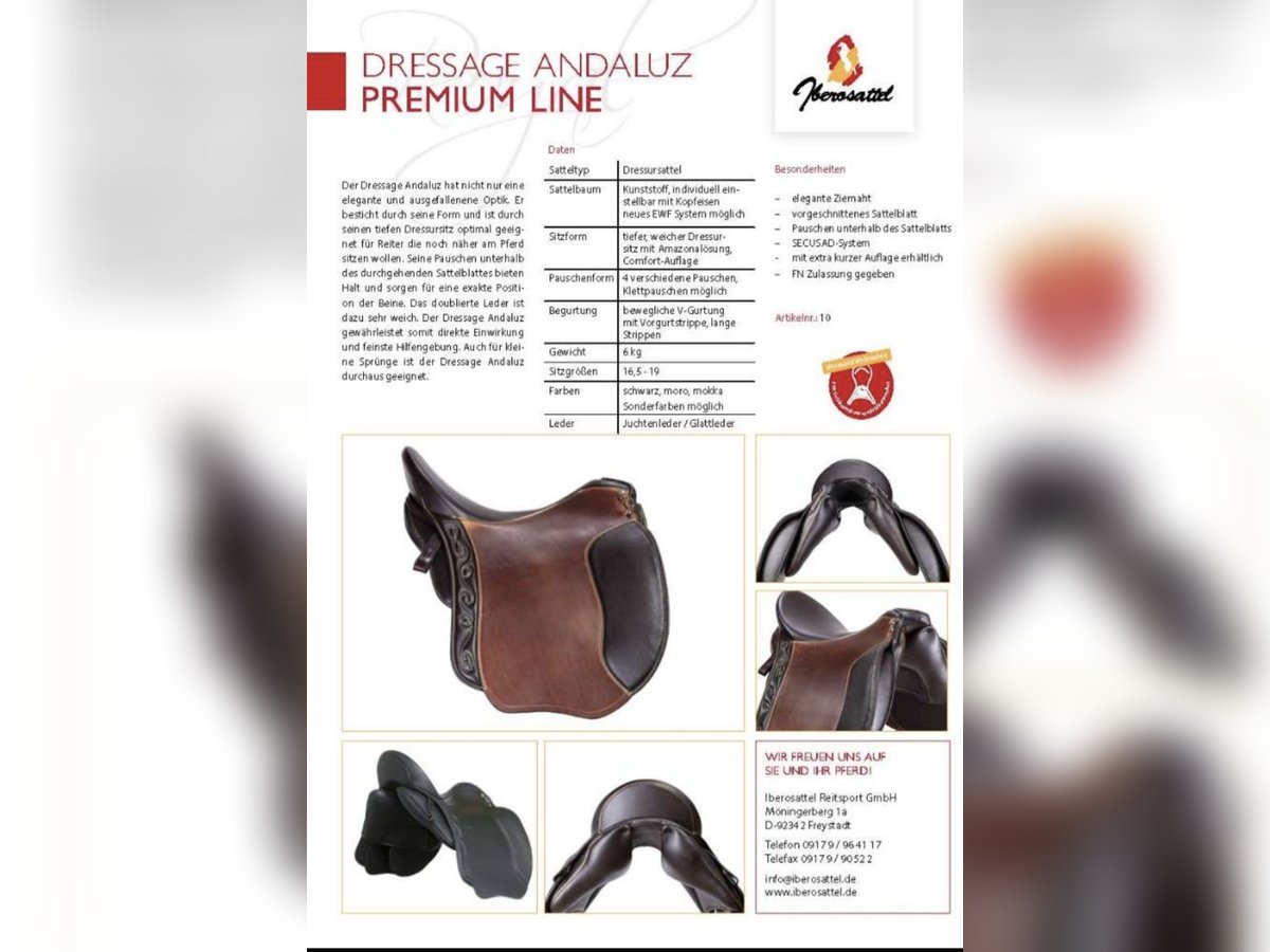 IBERO Dressage Andaluz