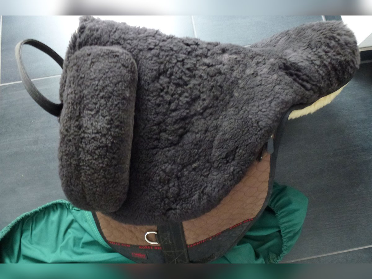 Christ Fellsattel Premium, 17,5", neuwertig + Zubehör