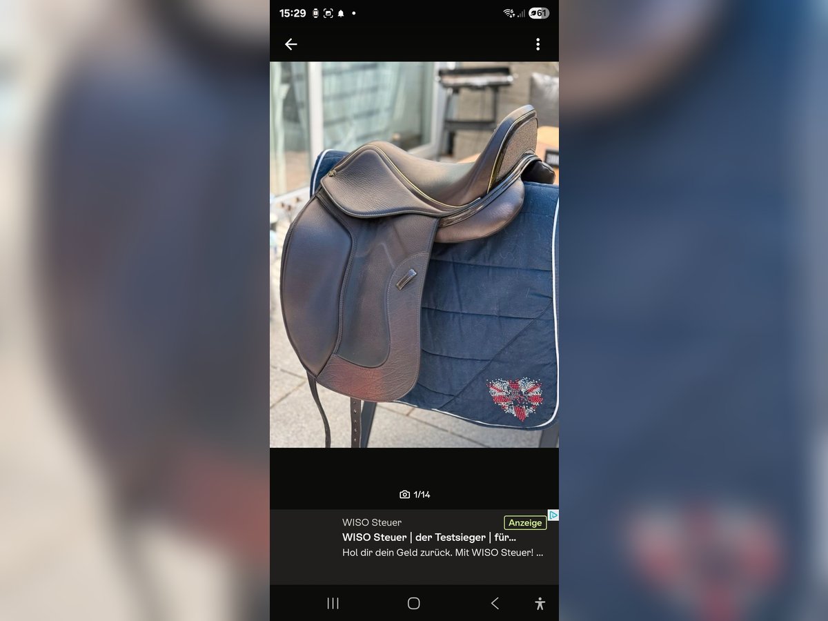 Dressursattel für Sportponys – Premiumqualität