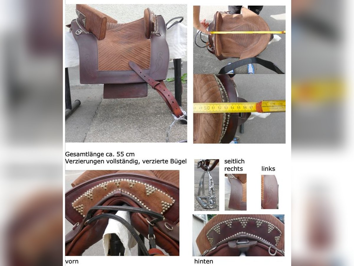 Original spanischer Sattel