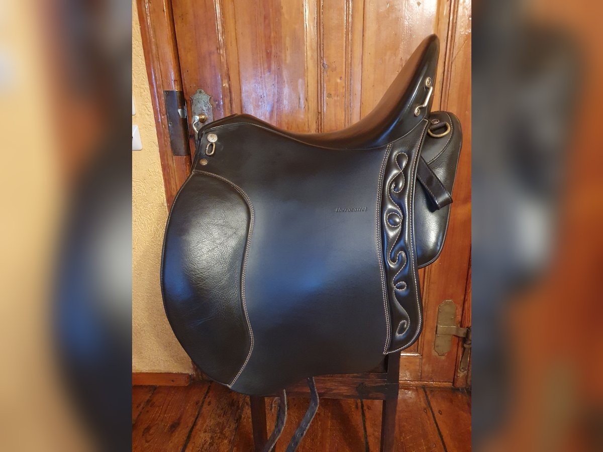 Sommer Ibero Sattel 17,5", Dressage Andaluz MOCCA NEUw.