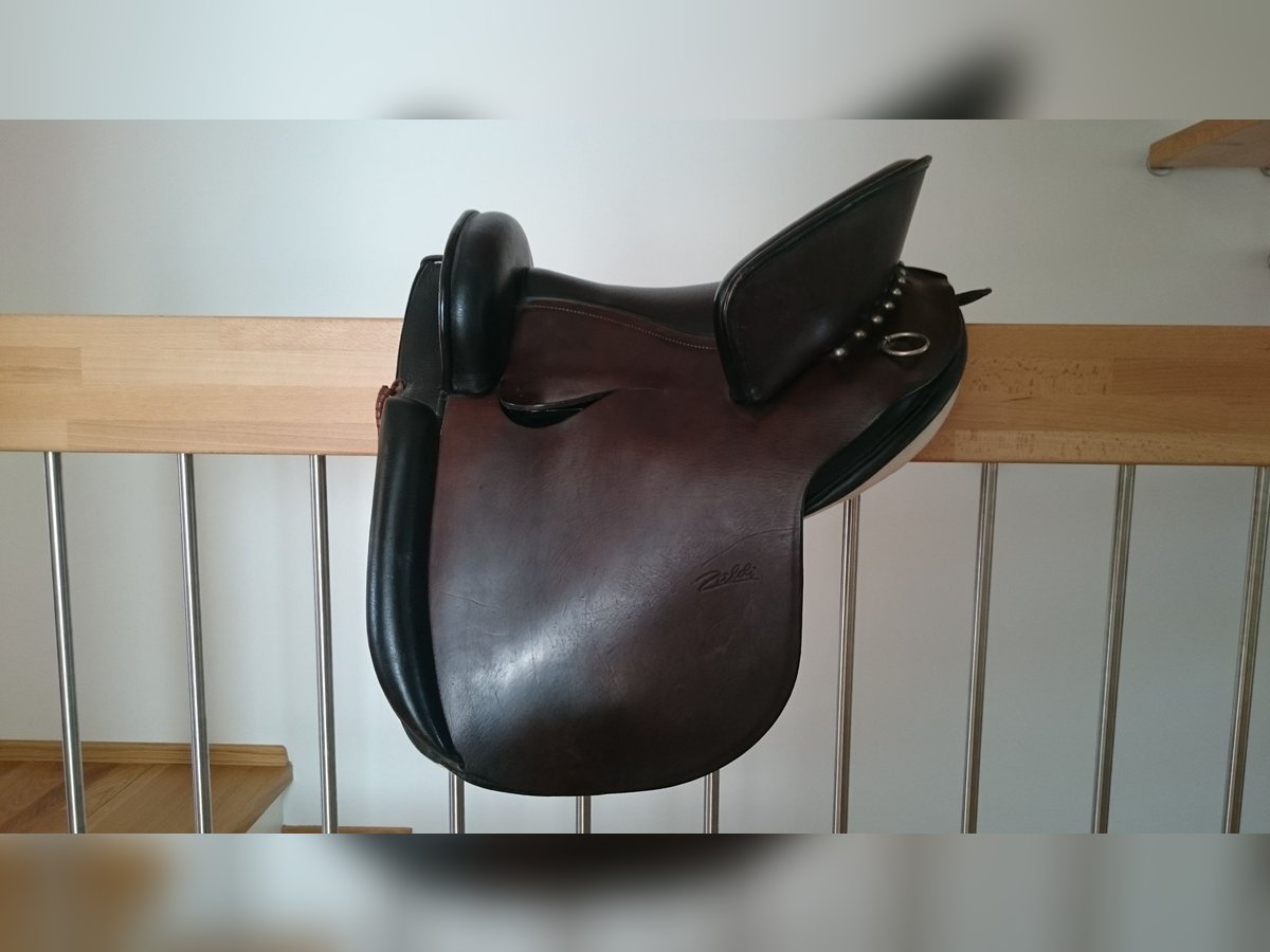 Zaldi mixta braun-schwarz Glattleder