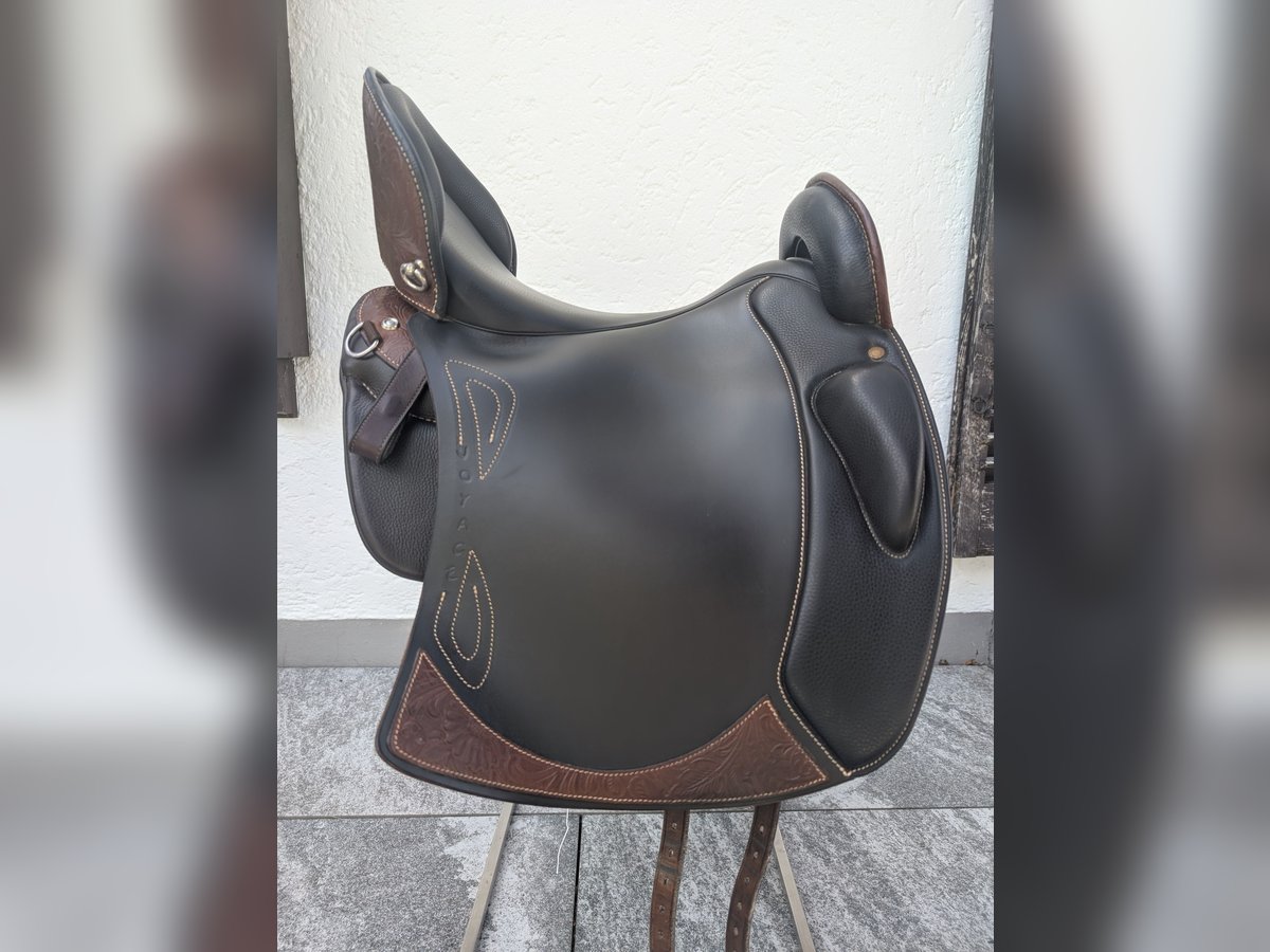 Sommer Voyage - 17,5 Zoll - dunkelbraun mit hellen Nähten
