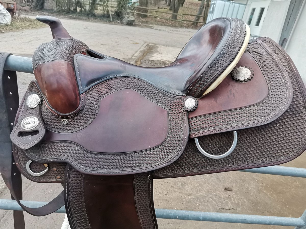 Westernsattel CRATES 4544 Warmblut 