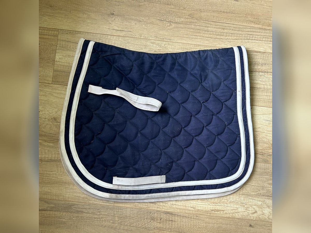 3 Satteldecken WB: Blau, Rot, Grau