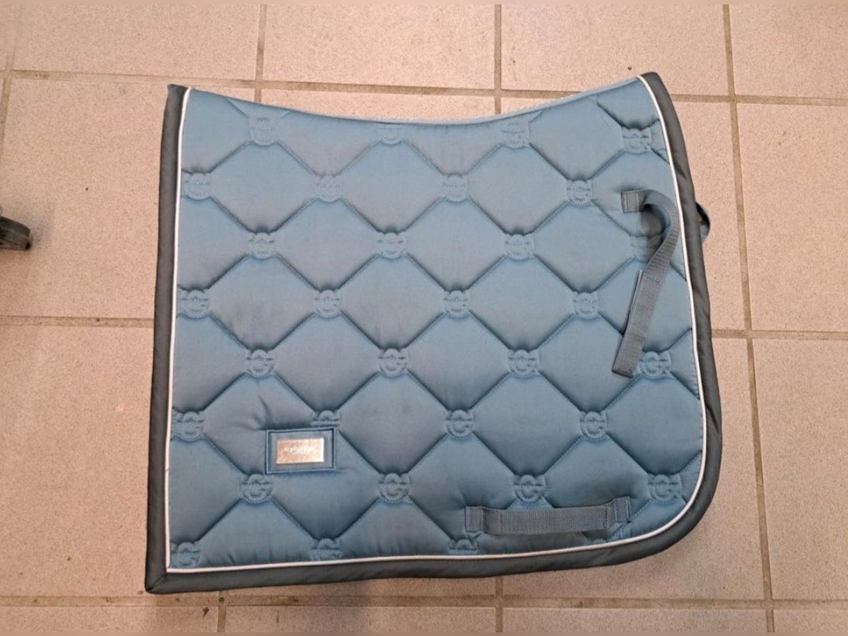 Equestrian Stockholm Schabracke Steelblue Dressur DL