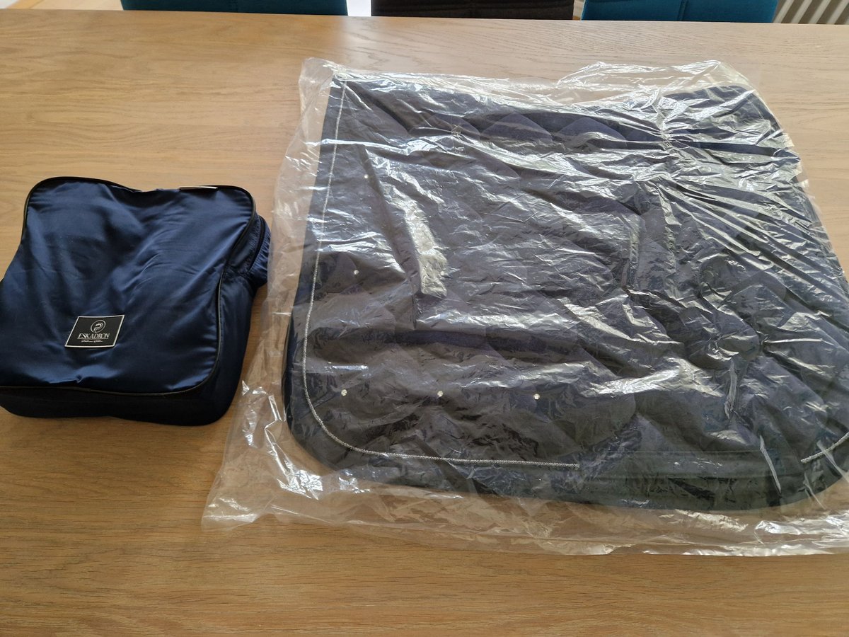 Eskadron Set Schabracke Bandagen Velvet Crystal Navy DR DL WB