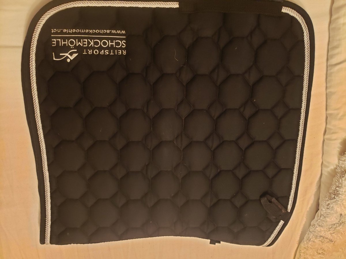 Schockemöhle Schabracke schwarz Dressur