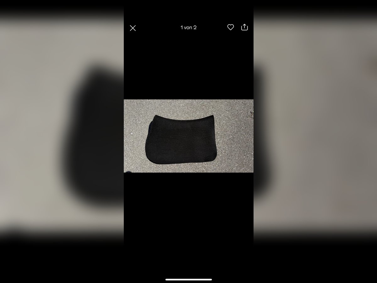Sattelpad / Schabracke aus Filz / Westernpad für Pferde