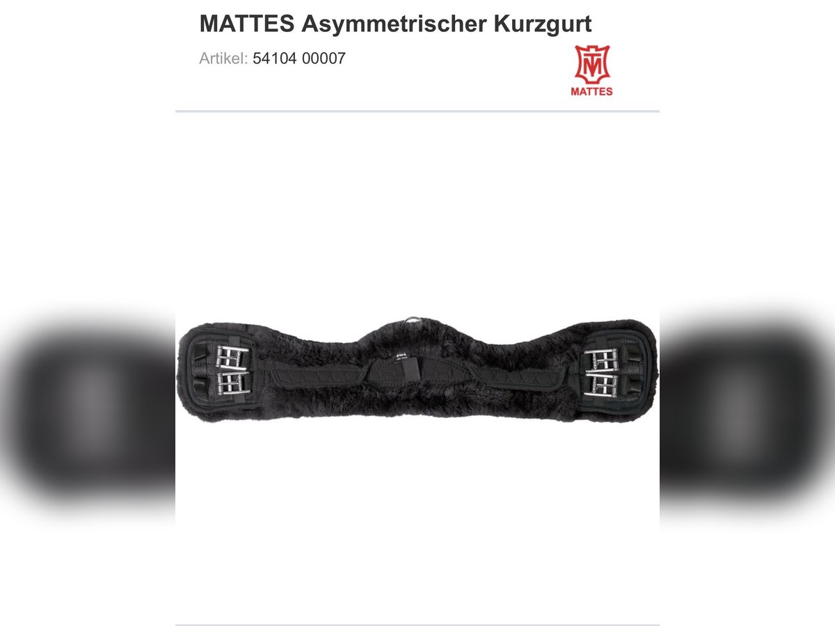 Mattes Lammfell Gurt 75cm asymmetrisch Mattes Lammfell Gurt 75cm asymmetrisch