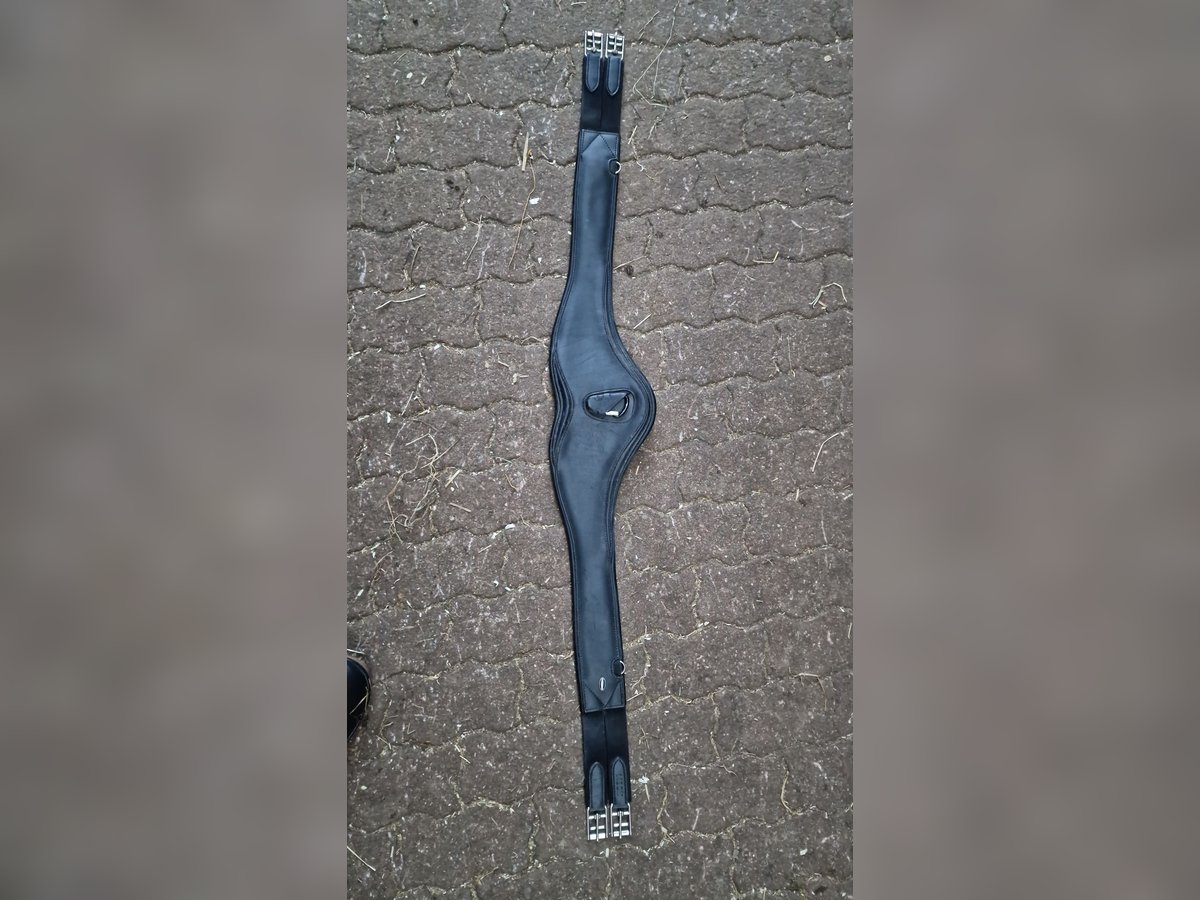 Euroriding Sattelgurt Leder 145cm