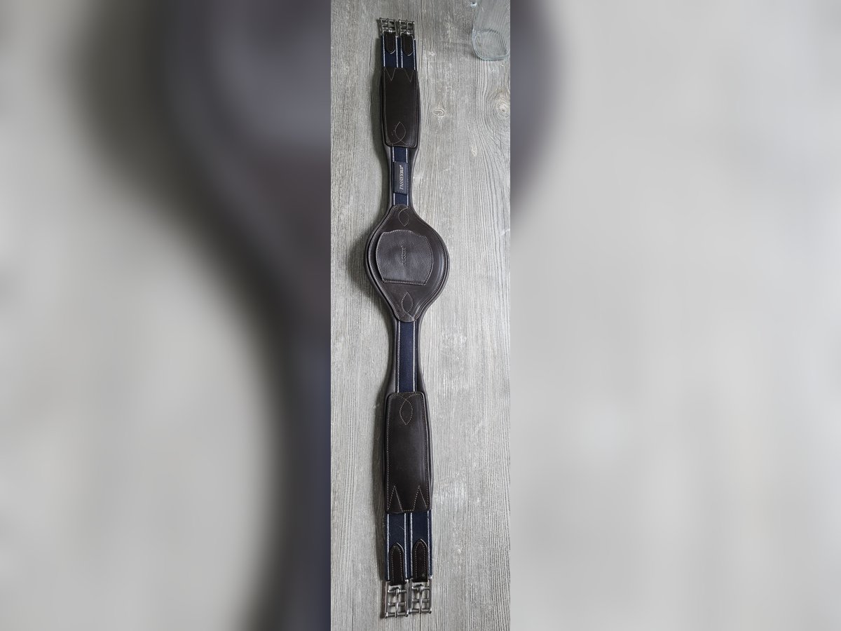 Passierblu Sallelgurt in braun 120cm
