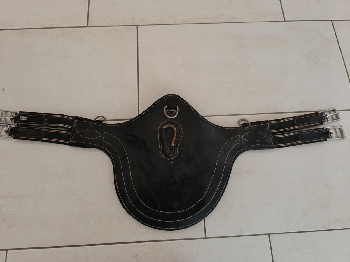 92cm Stollengurt Schwarz 