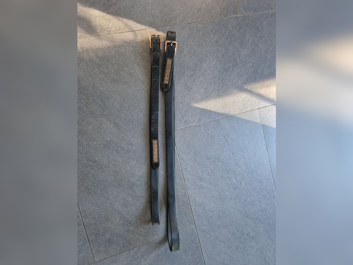Steigbügelriemen rosegold 160cm