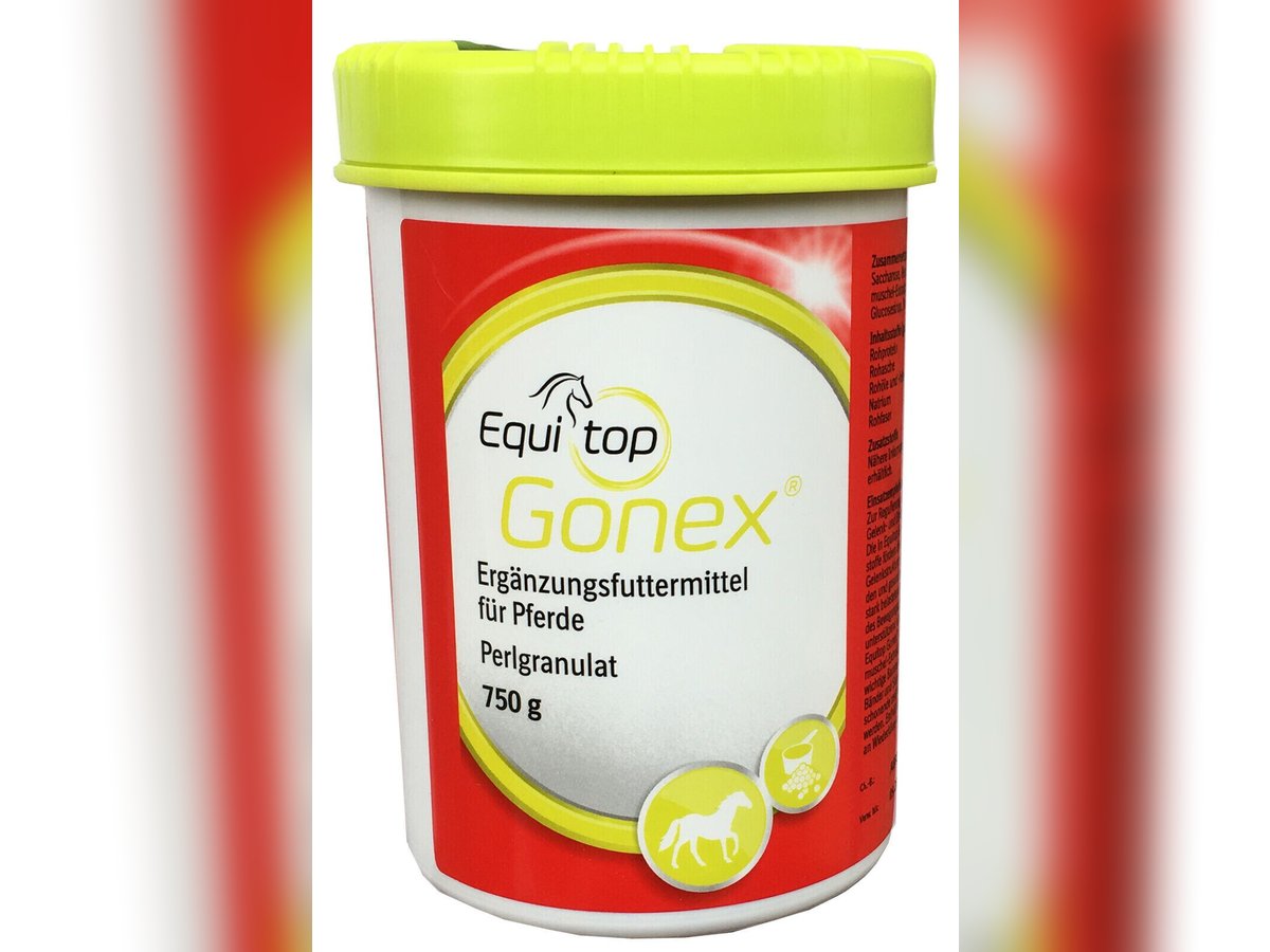 Equitop Gonex - Dose 750 g Perlgranulat NEU / Originalverschlossen - MHD 02/2025