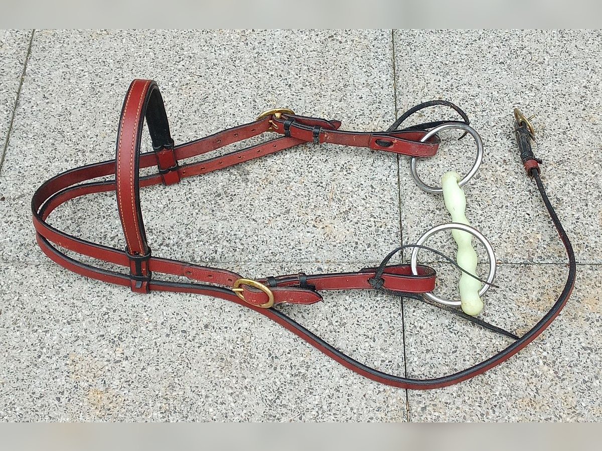 Western-Zaum mit Kunststoffgebiss Western-Zaum mit Kunststoffgebiss
