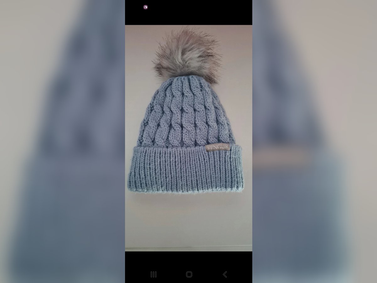 Steeds Kinder Mütze hellblau