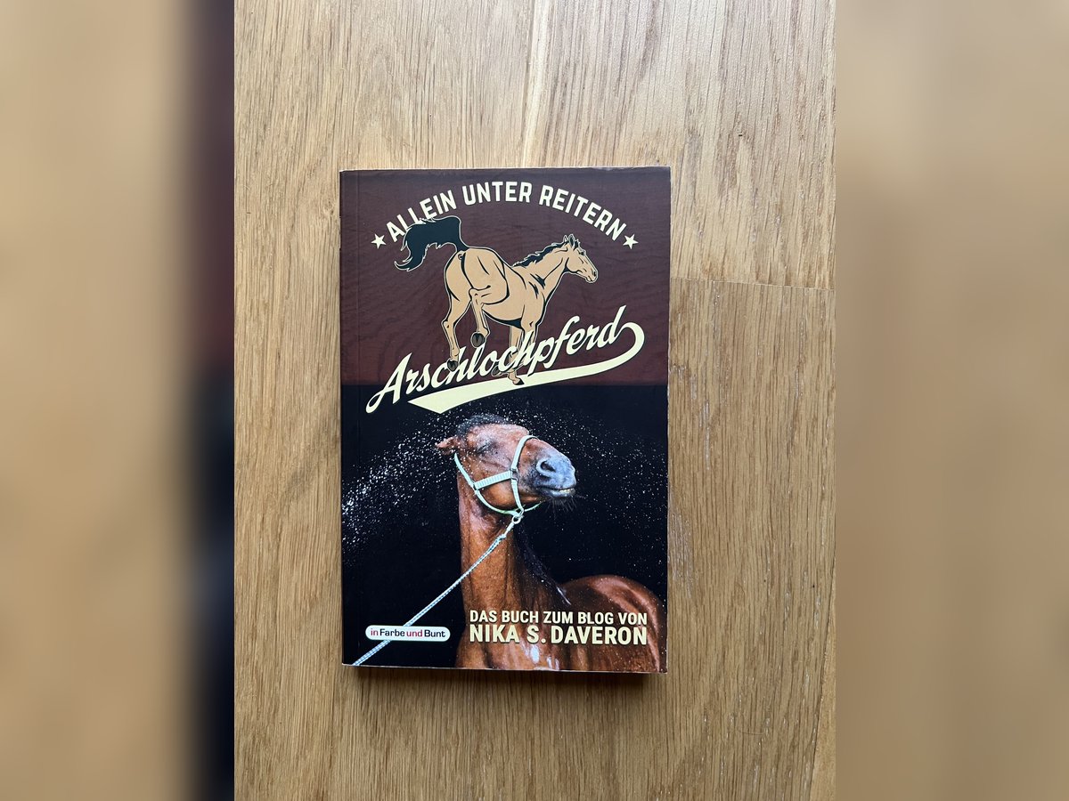 Buch Arschlochpferd - allein unter Reitern 